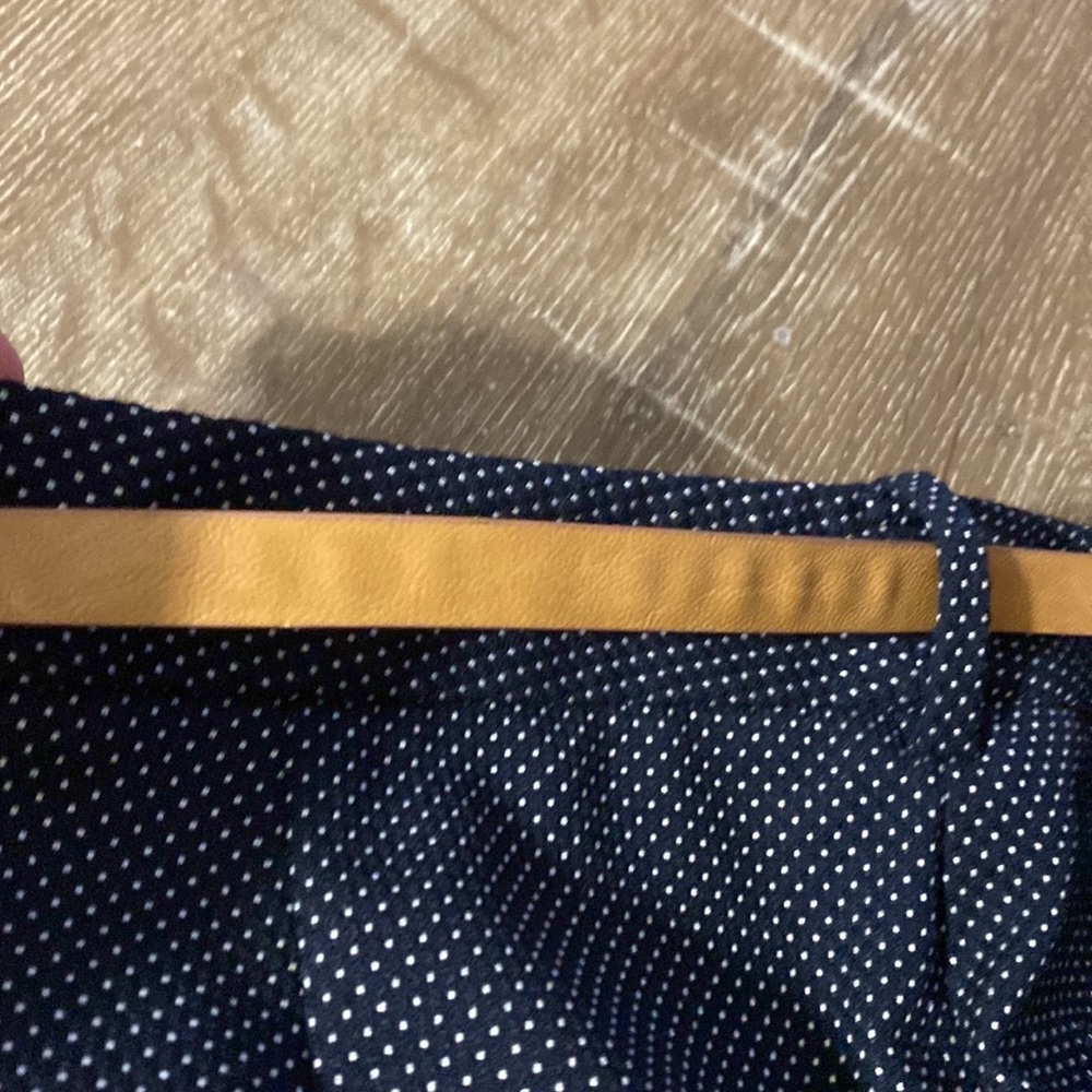 Zara Basic Collection Polka Dot Pants With Belt S… - image 7